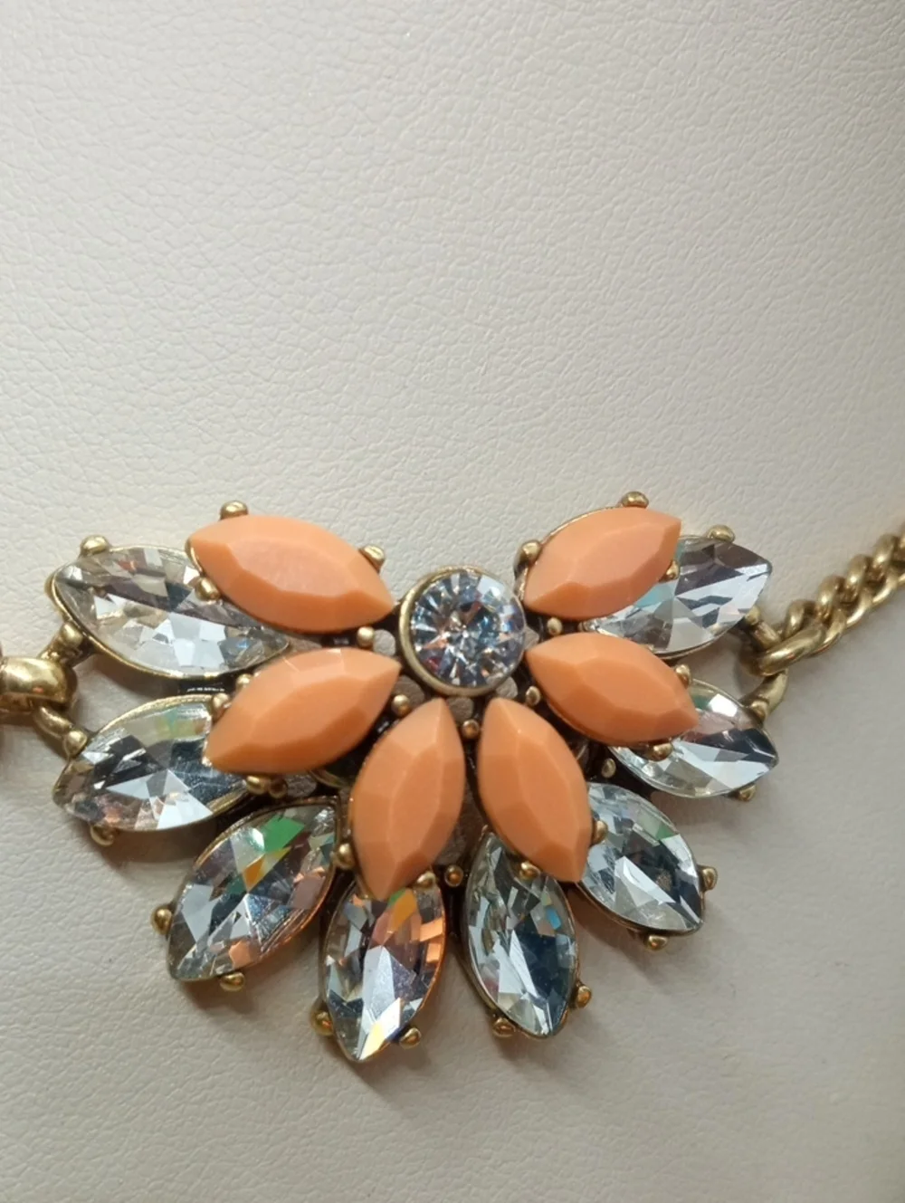 J.CREW DESIGNER FAN NECKLACE